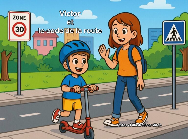 Victor et le code de la route — couverture